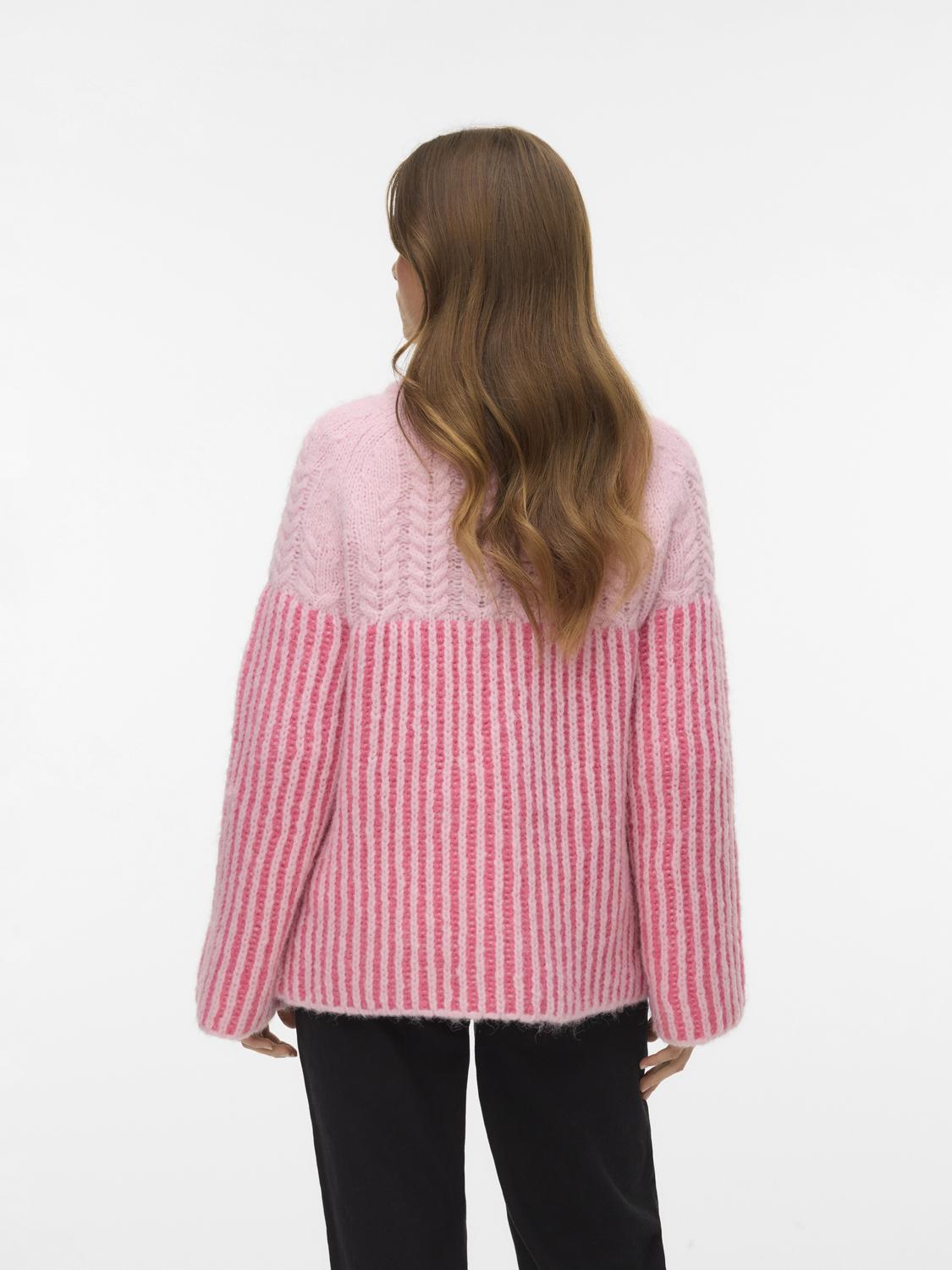 Vmerika Ls O-Neck Long Pullover Exp Lilla