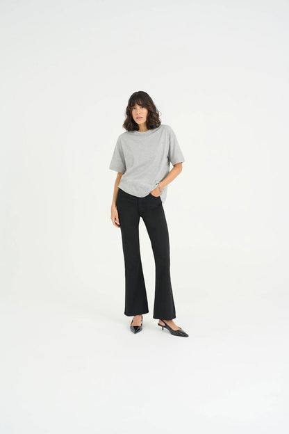 Kaforest Hw Slim Fit Jeans Sort