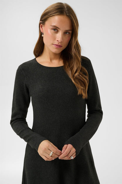 Kamalina Knit Dress Grå
