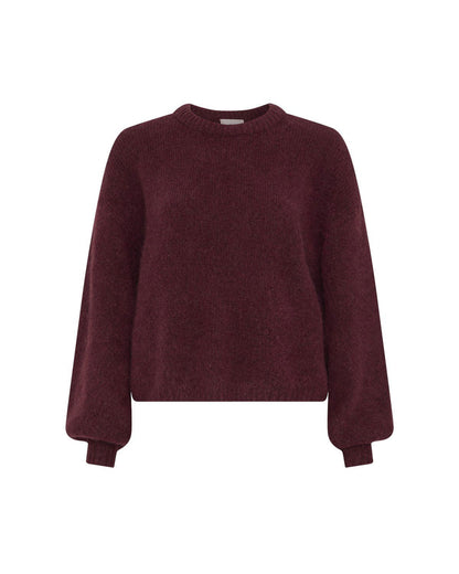 Rausthea Amalie Pullover Burgunder