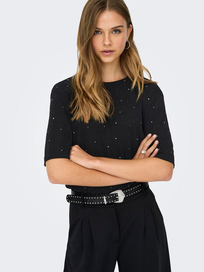 Jdyprime S/s Studs Top Jrs Sort