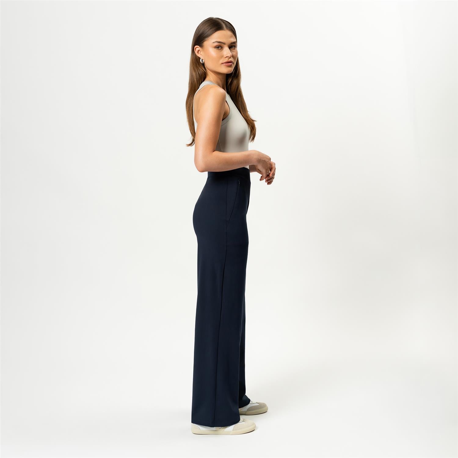 Asana Relaxed Straight Pant Marine