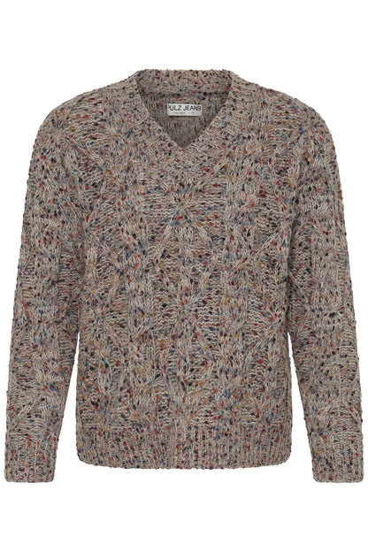 Pzelin Multicolour Pullover Brun