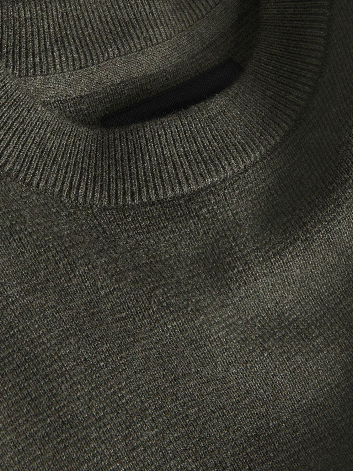 Jprblamilano Stitch Knit Crew Neck Sn Grønn