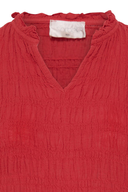 Sbalexa G Long Solid Dress Rød