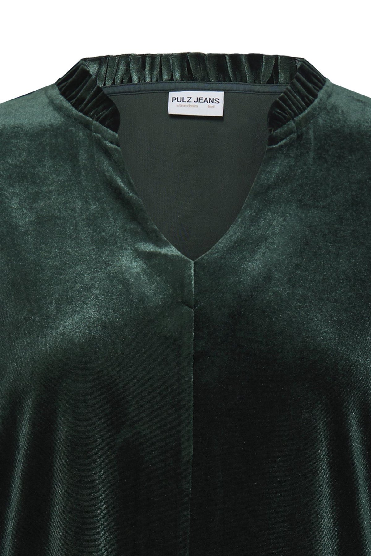 Pzbarbara Ls  Blouse Brun
