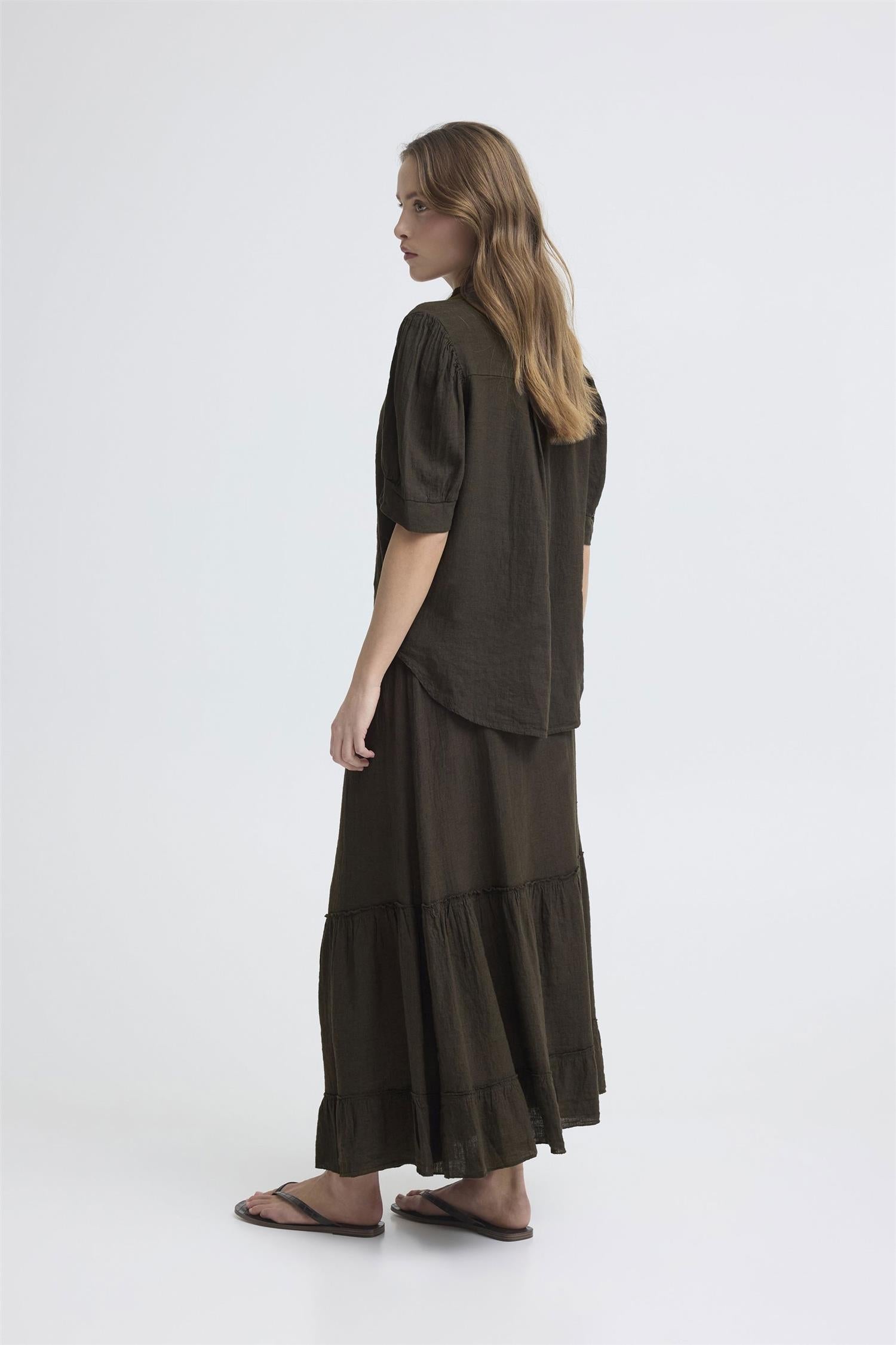 Sbfontanelle Ss 2 Blouse Brun