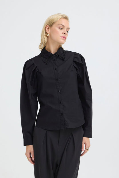 Pzfelora Shirt Sort