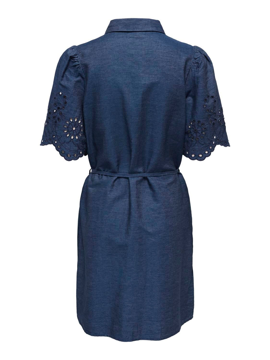 Jdybille 2/4 Chambray Midi Dress Wvn Blå