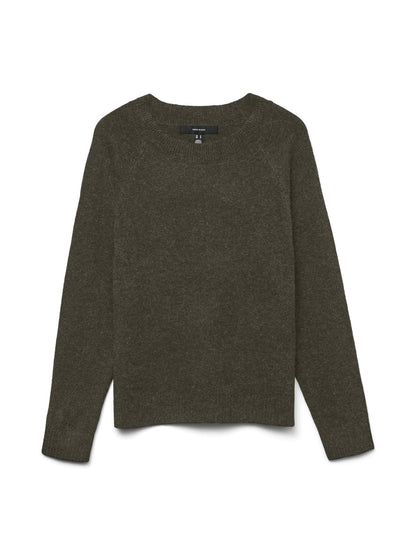 Vmdoffy Ls O-Neck Blouse Ga Noos Grønn