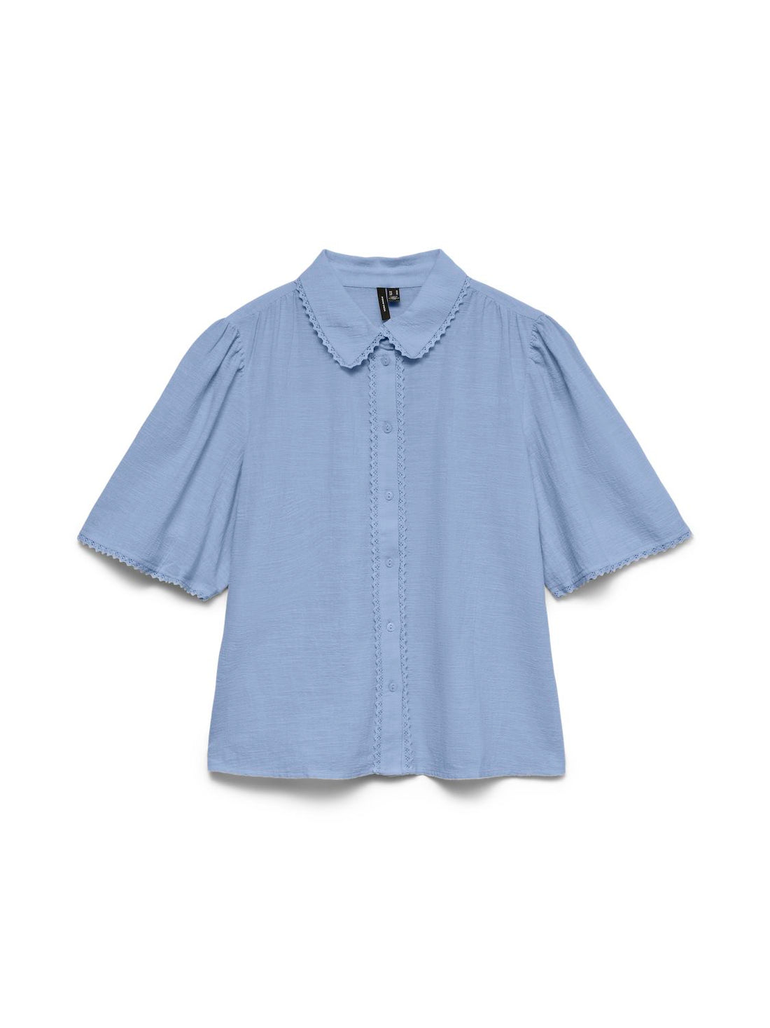 Vmsiri 2/4 Shirt Wvn Blå