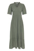 Sbalexa G Long Solid Dress Grønn