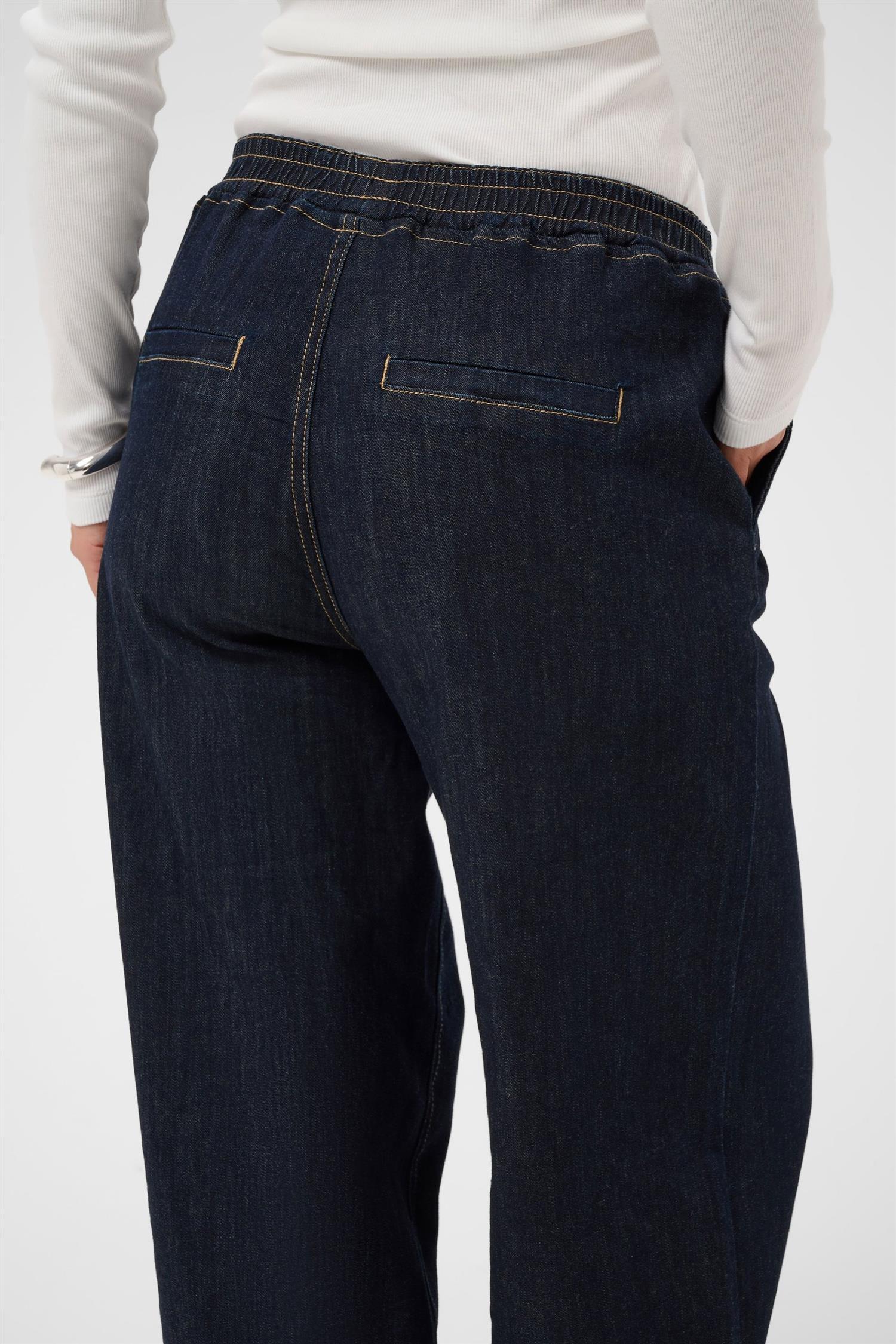 Kamolly Denim Pant Blå