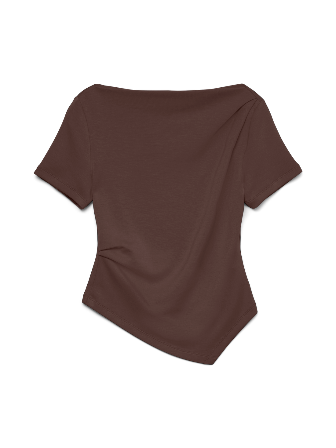 Vmmille Ss Boatneck Short Top Jrs Ex Sb6 Mørkerød