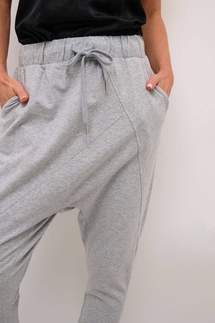 CRBEKY SWEATPANT Lys Grå Melert