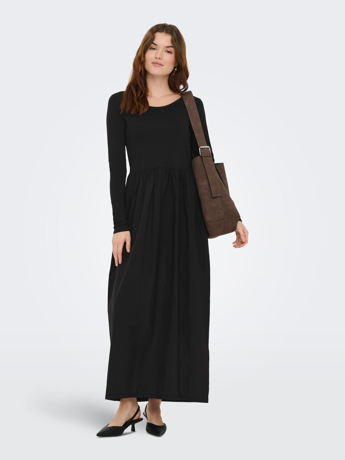 Jdyhope Life L/s Mix Dress Jrs Sort