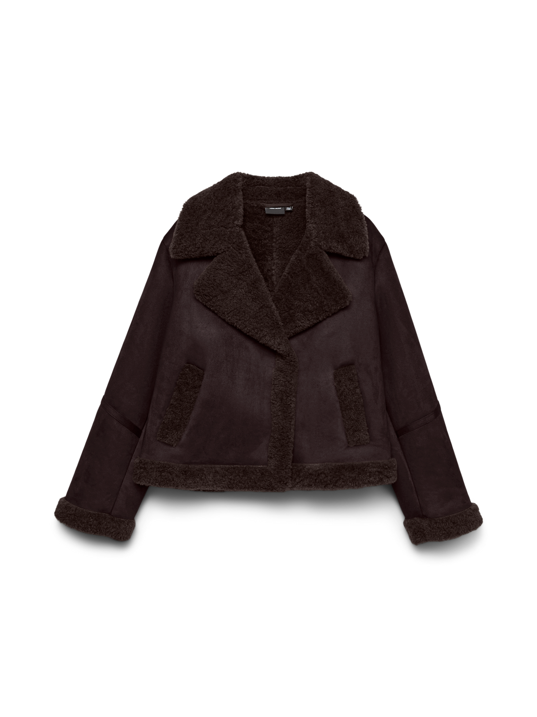 Vmharper Short Jacket Brun