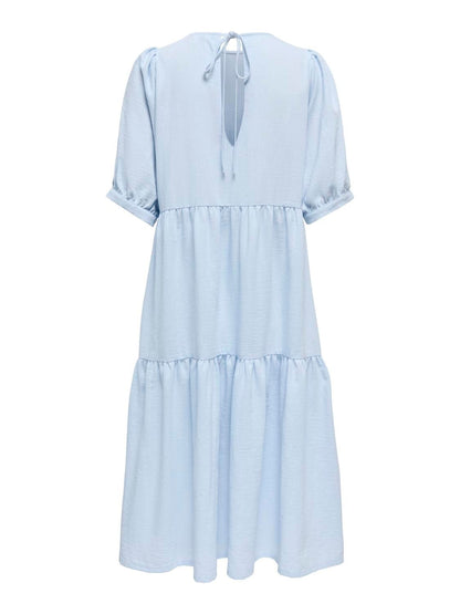Onlemmia 2/4 Midi Dress Pnt Blå