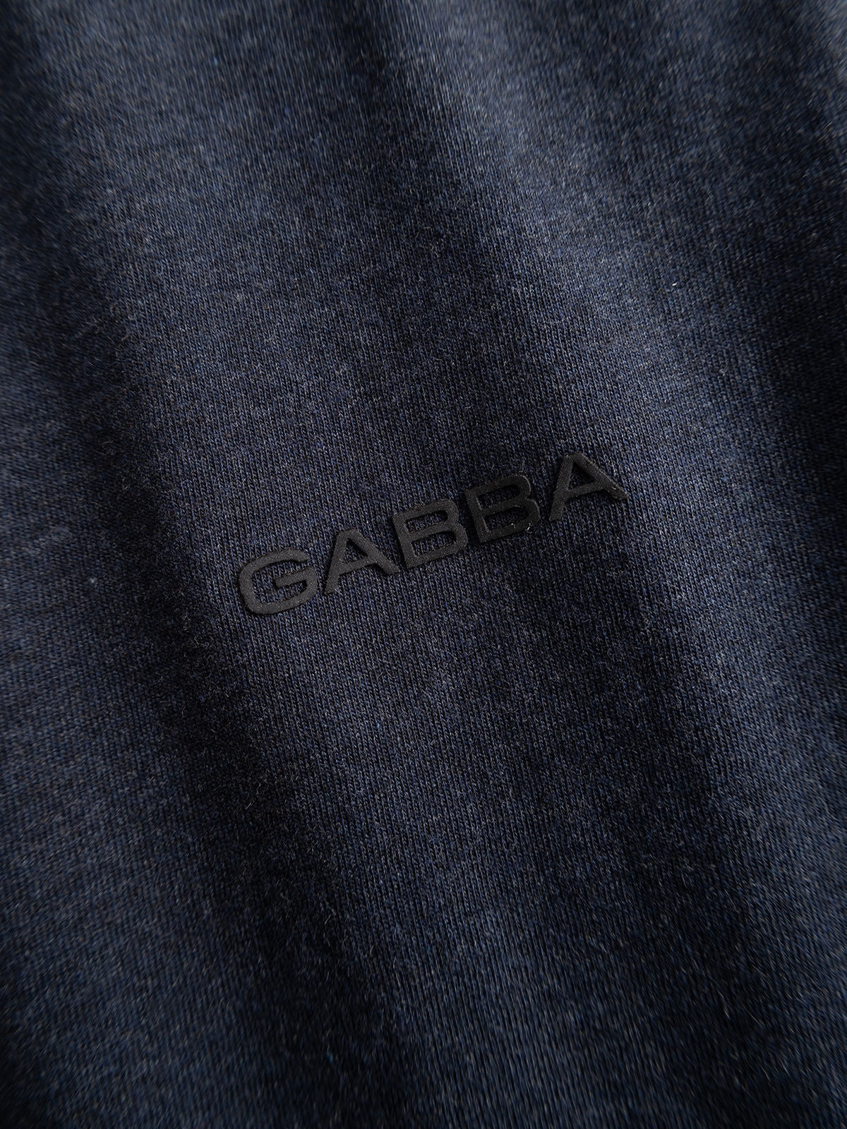 Gabdune Melange New Sst-Shirt Blå