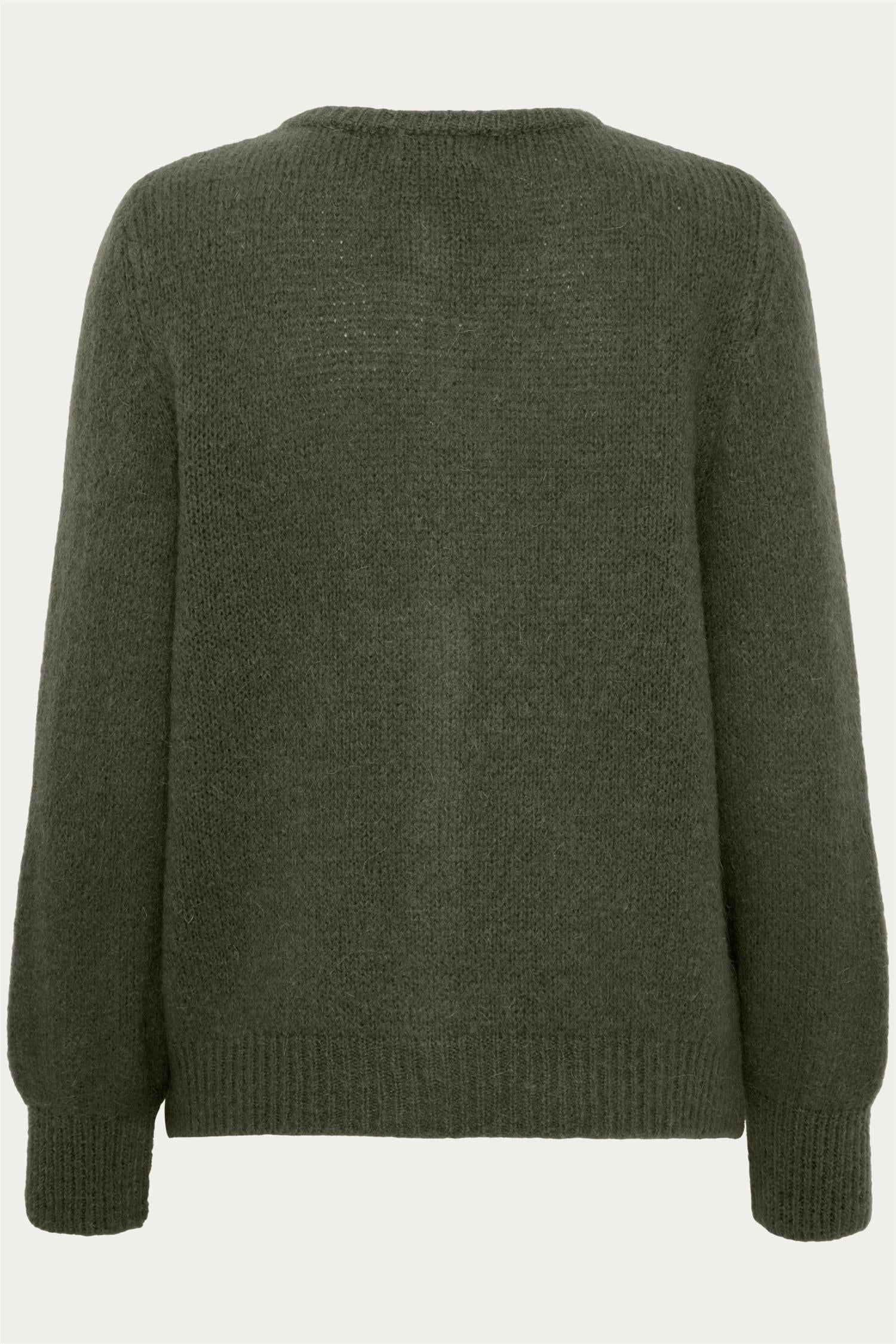 Sbgulvig Knit Cardigan Dusty Olive