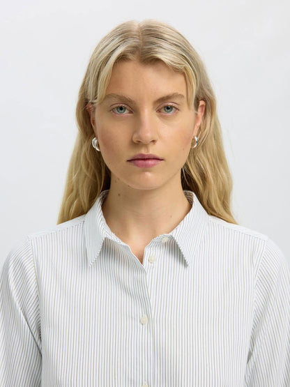Slwromie Ls Relaxed Shirt Gul