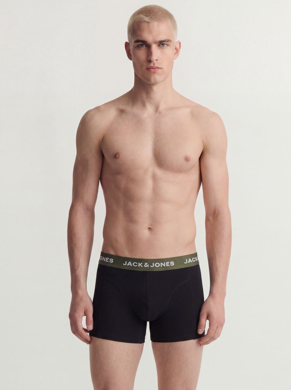 Jacoliver Solid Trunks 5 Pack Box Sort