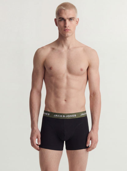 Jacoliver Solid Trunks 5 Pack Box Sort