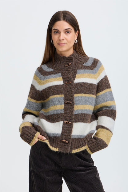 Pzgeorgie Cardigan Brun