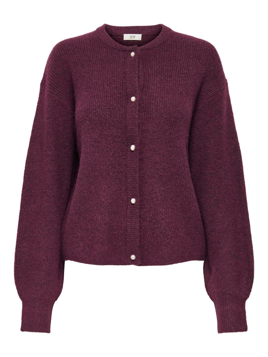 Jdylumi Life L/s Button Cardiga Knt Noos Burgunder