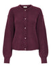 Jdylumi Life L/s Button Cardiga Knt Noos Burgunder