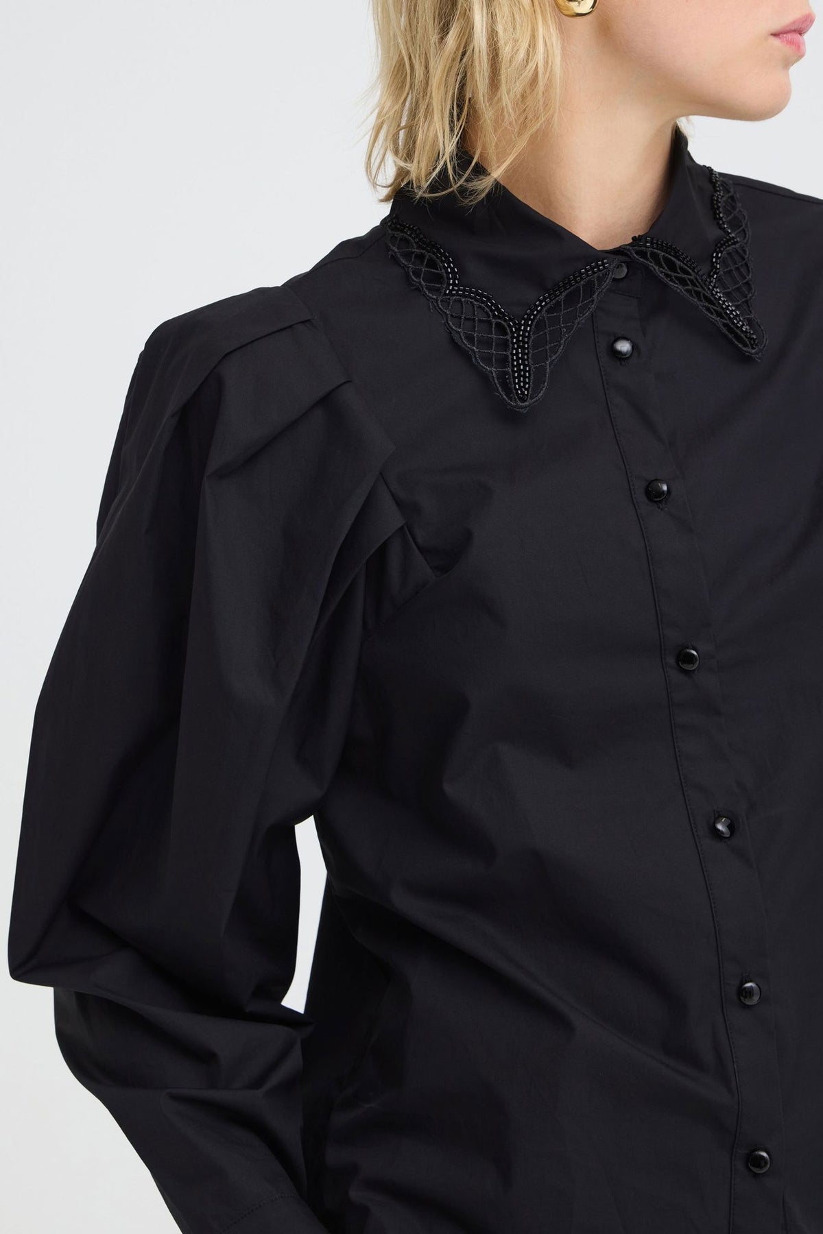 Pzfelora Shirt Sort