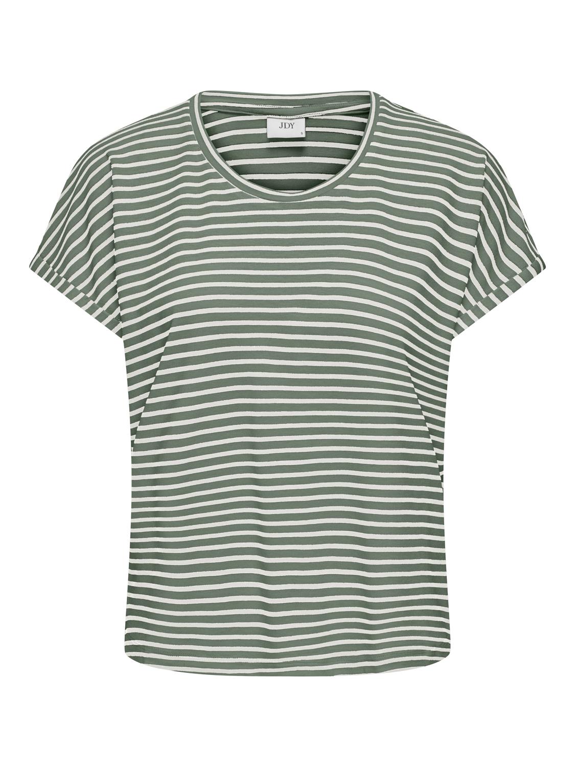 JDYSISSY S/S O-NECK TOP JRS NOOS Mellomgrå