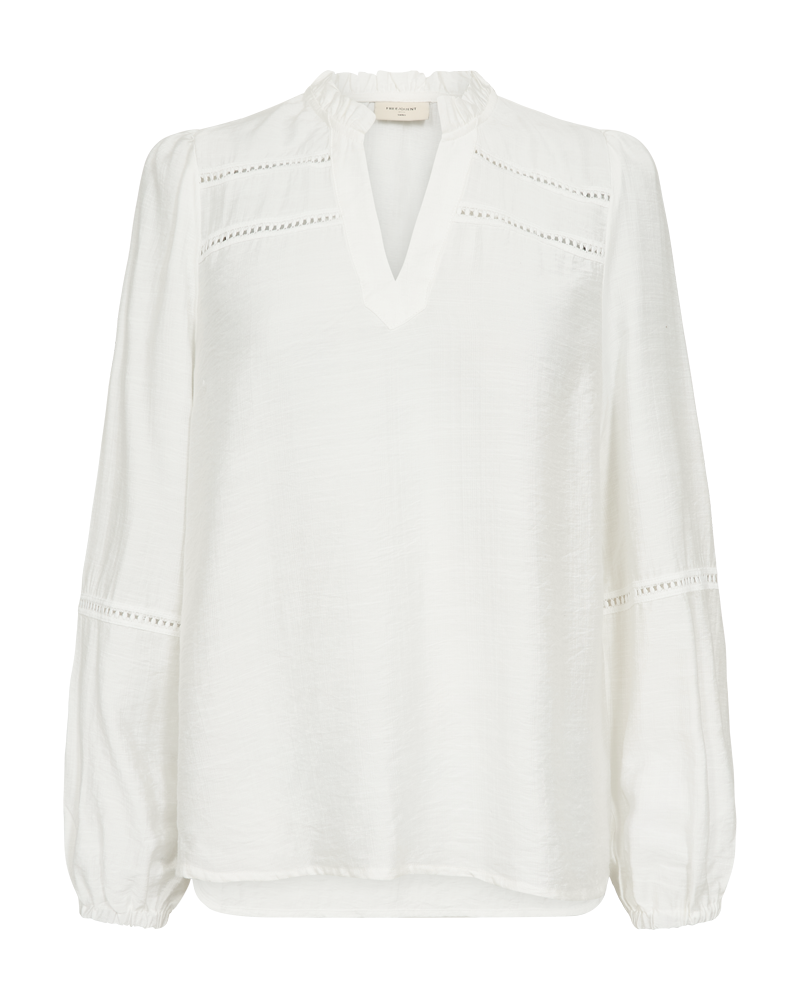 Fqantina-Blouse Beige