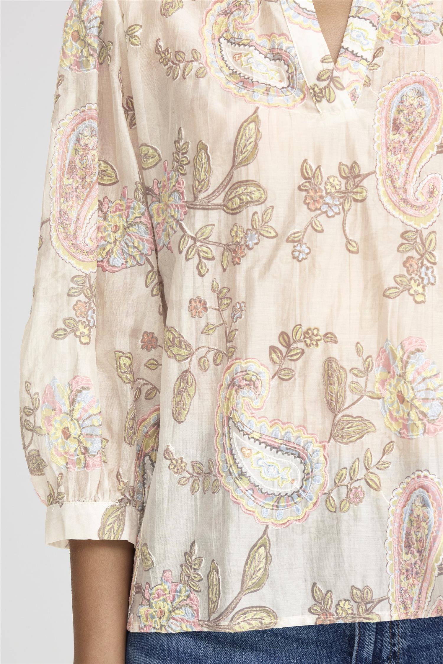 Pzbeckett Blouse Hvit