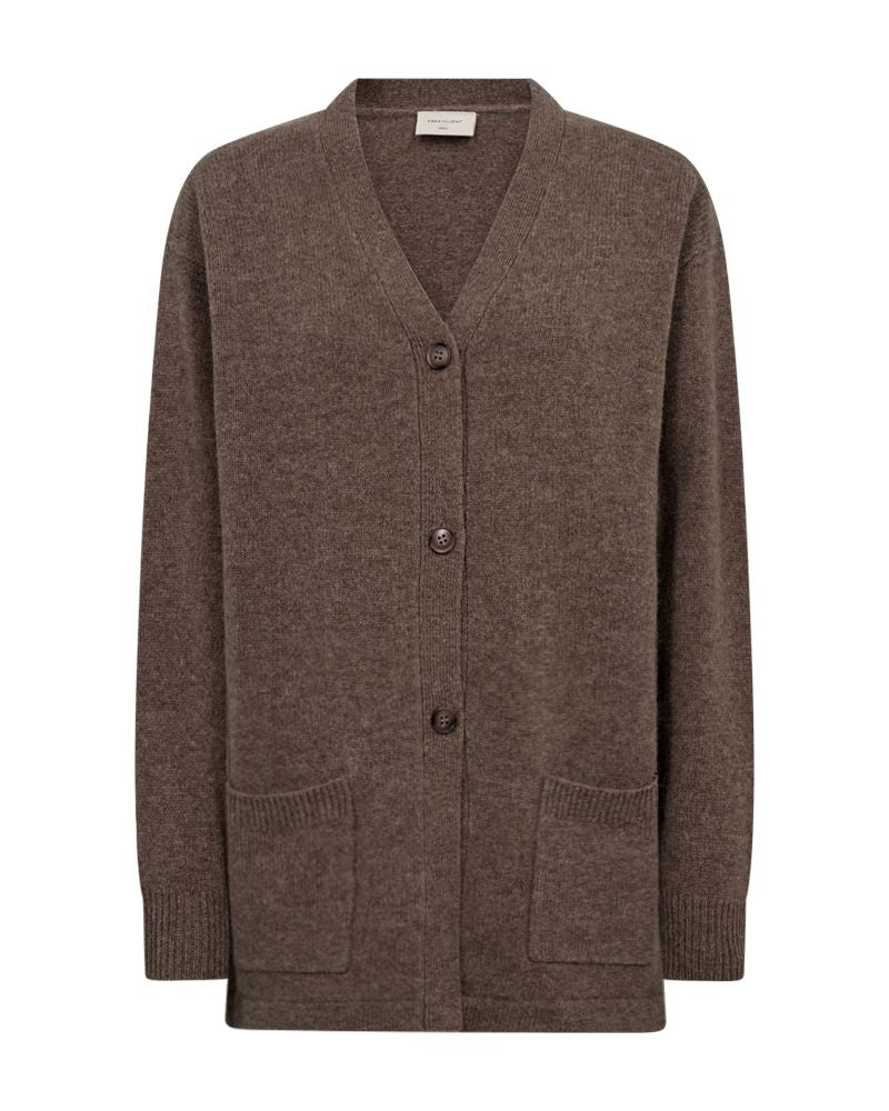 Fqwinka-Cardigan Brun