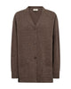Fqwinka-Cardigan Brun