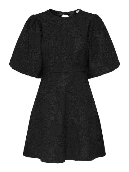 Jdydora S/s  Bow Dress Wvn Svart