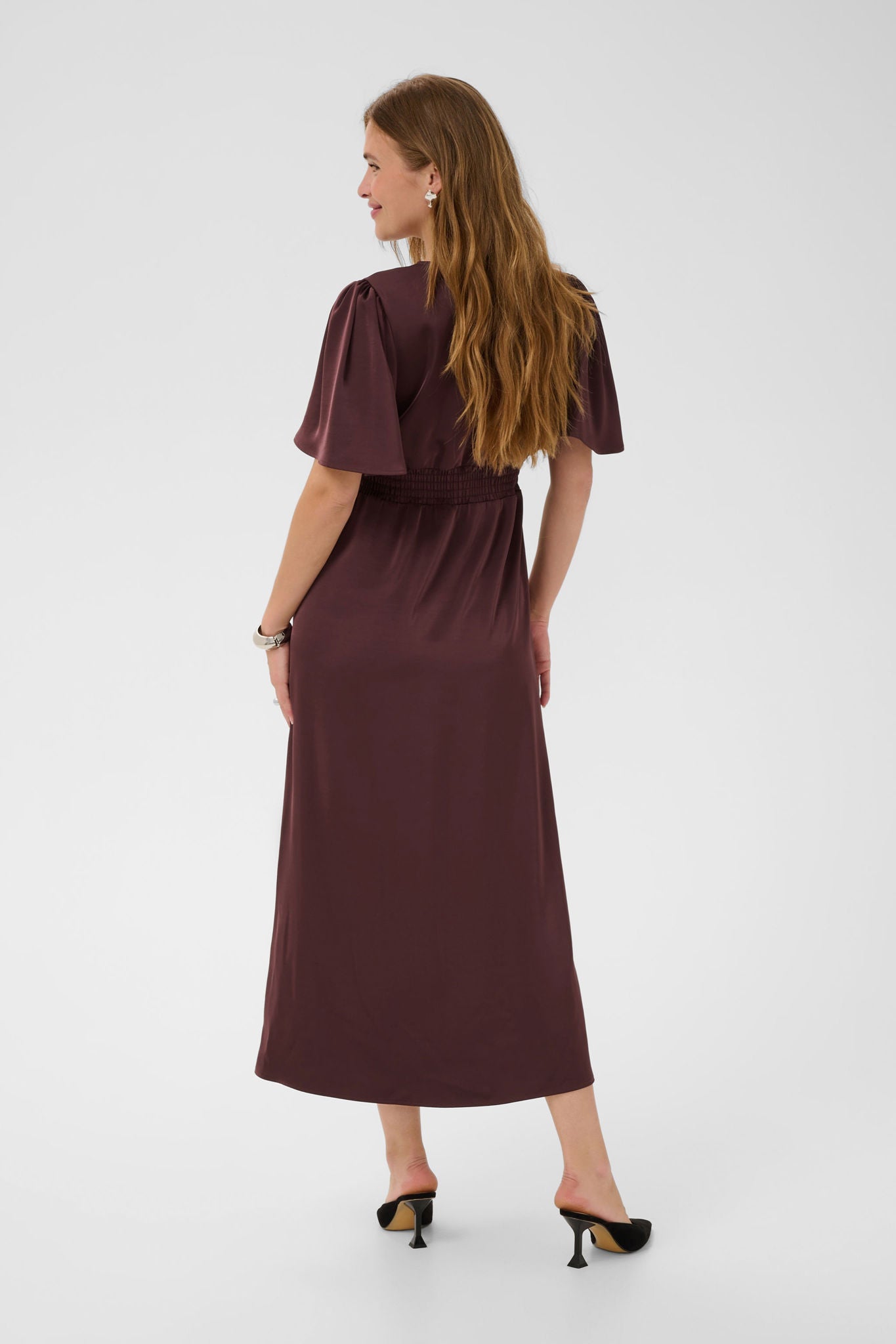 Kagunhild Long Dress Brun