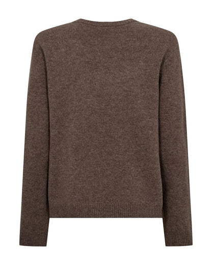 Fqwinka-Pullover Brun