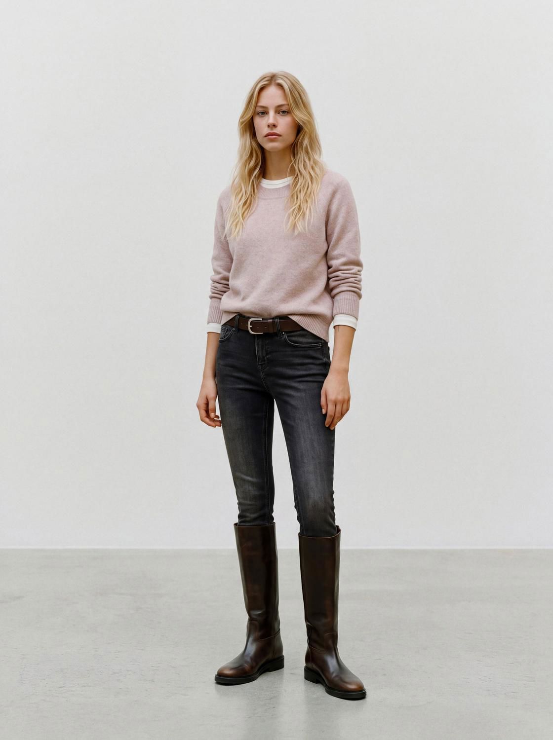 Vmdoffy Ls O-Neck Blouse Ga Noos Lilla