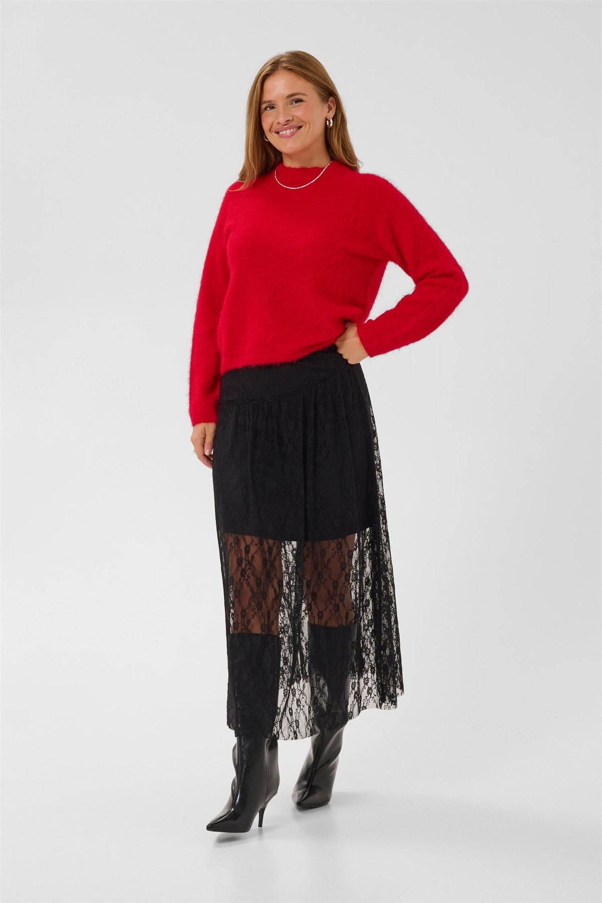 Kajordan Knit Pullover Rød