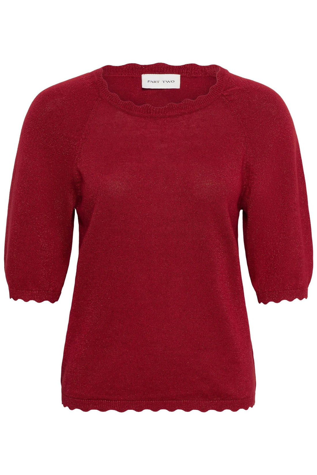 Dotpw Pullover Rød