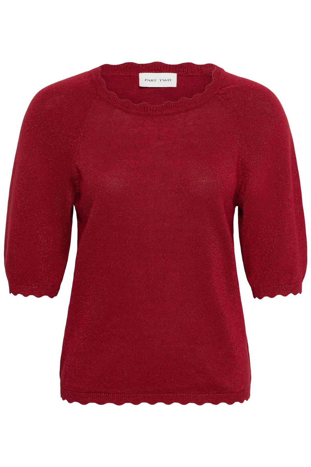 Dotpw Pullover Rød