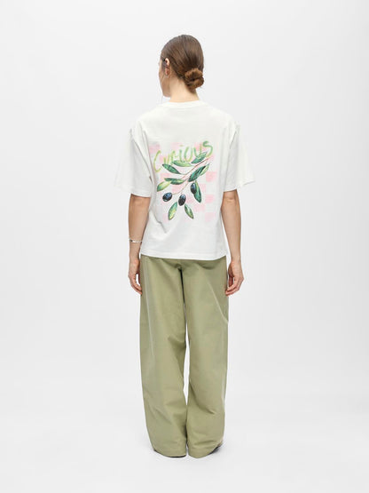 Objeliza 2/4 Lo T-Shirt Rep Hvit