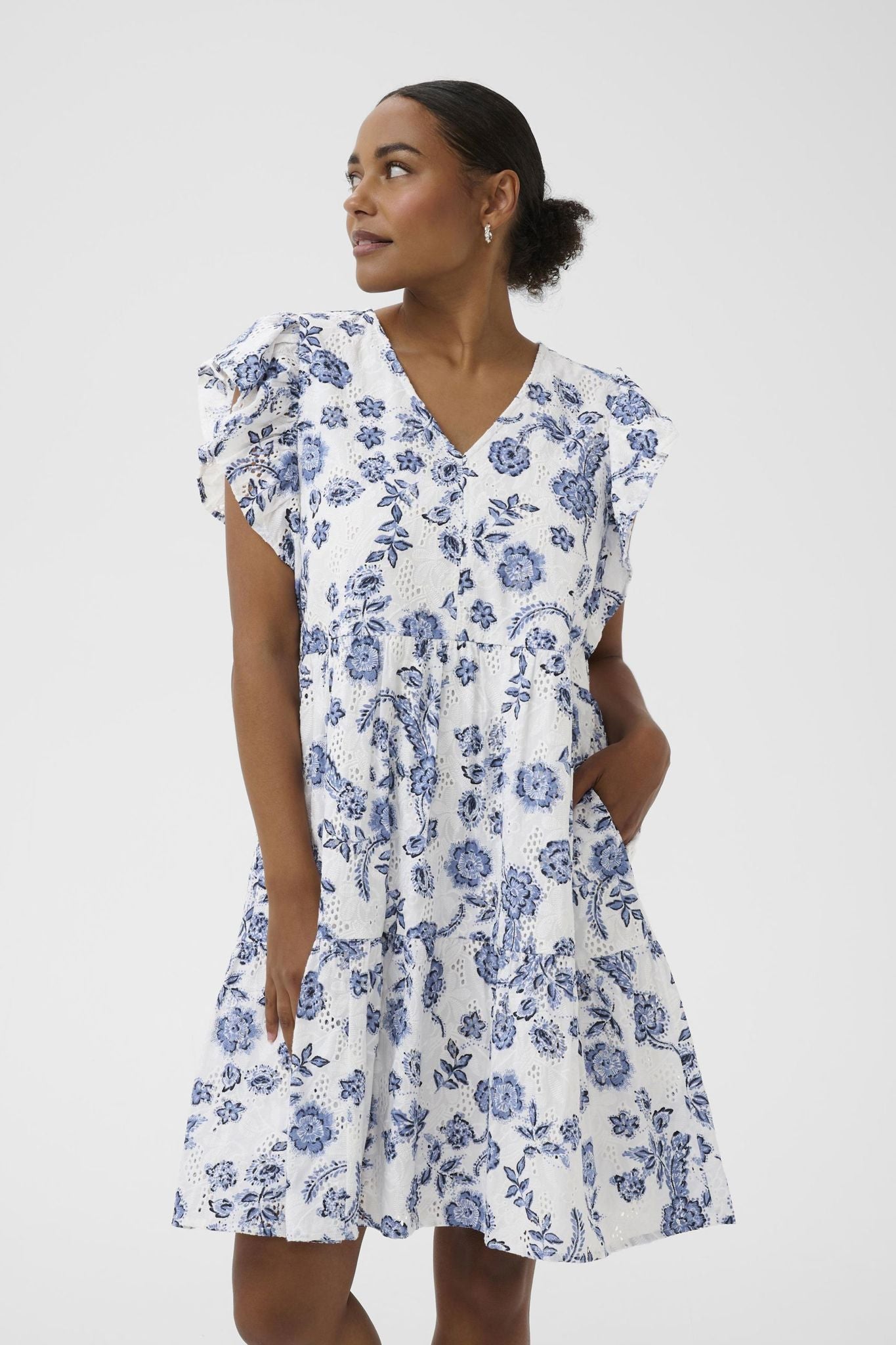 Kaluisa Dress Blå