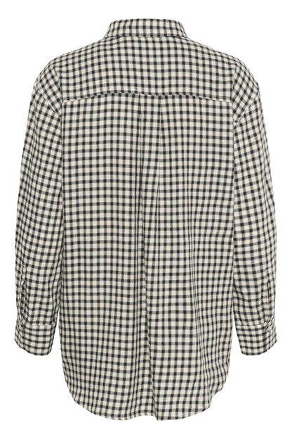 Sameapw Sh Dark Navy Mini Check