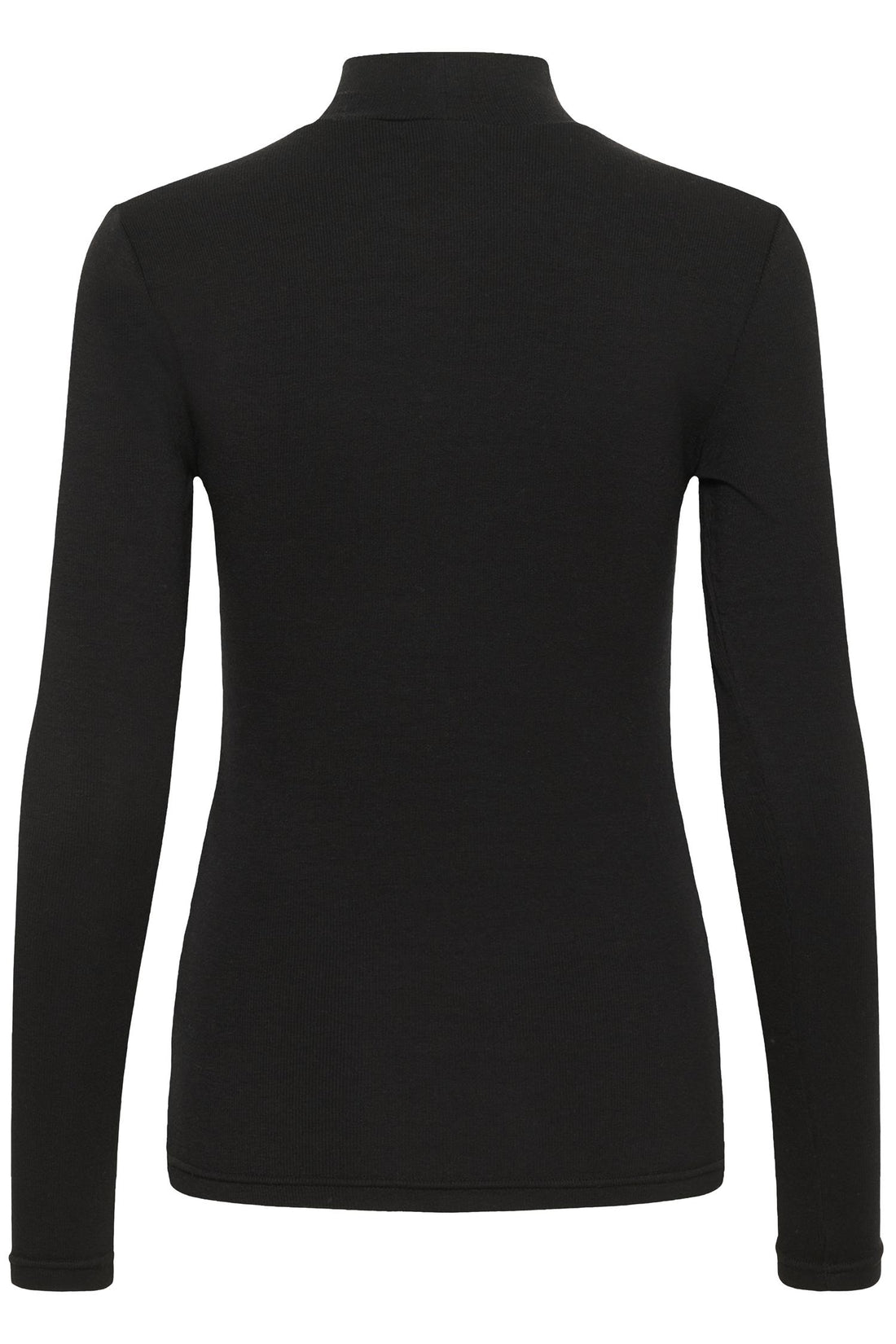 Kaiben Roll Neck T-Shirt Black Deep