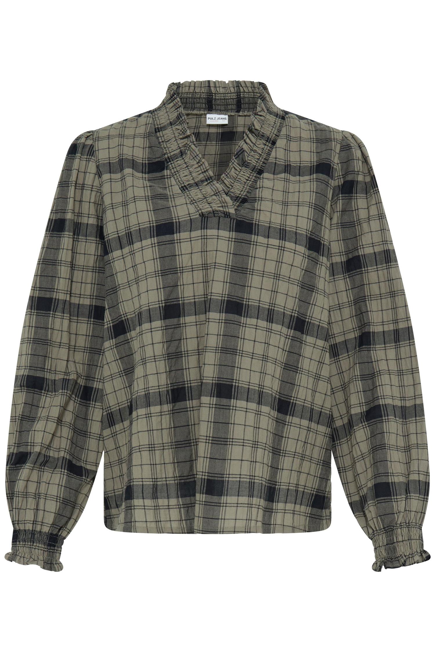 Pzelna Blouse Grønn