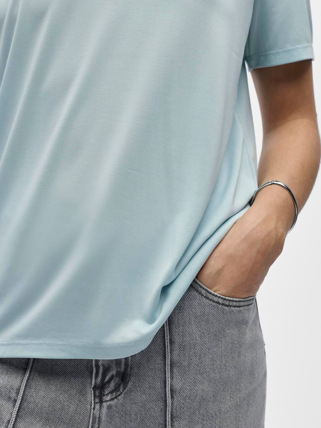 Objannie S/s T-Shirt Noos Blå