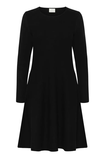 Kamalina Knit Dress Black Deep